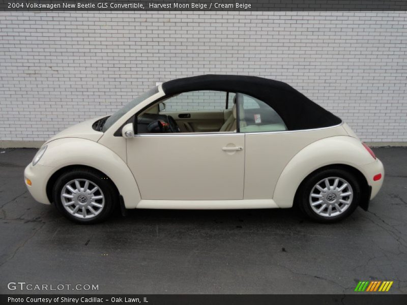 Harvest Moon Beige / Cream Beige 2004 Volkswagen New Beetle GLS Convertible