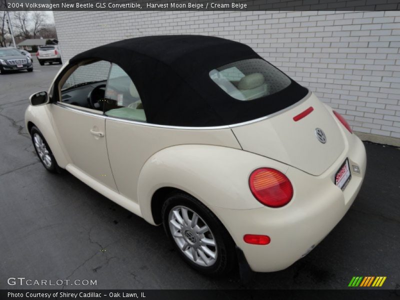 Harvest Moon Beige / Cream Beige 2004 Volkswagen New Beetle GLS Convertible