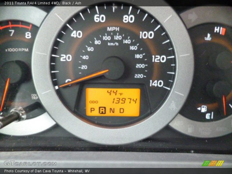 Black / Ash 2011 Toyota RAV4 Limited 4WD