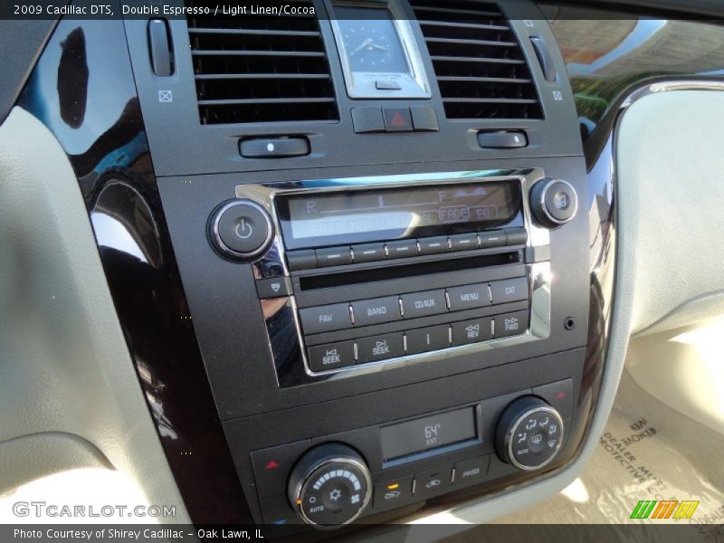 Double Espresso / Light Linen/Cocoa 2009 Cadillac DTS