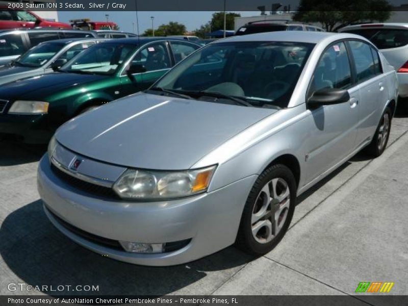 Front 3/4 View of 2003 ION 3 Sedan