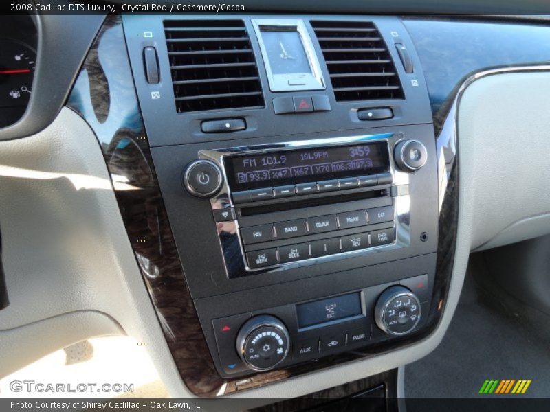 Crystal Red / Cashmere/Cocoa 2008 Cadillac DTS Luxury