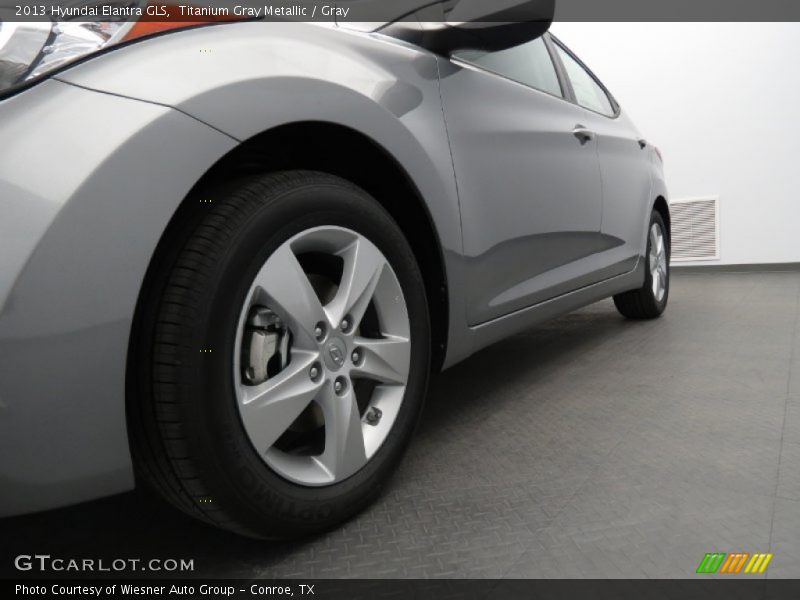 Titanium Gray Metallic / Gray 2013 Hyundai Elantra GLS
