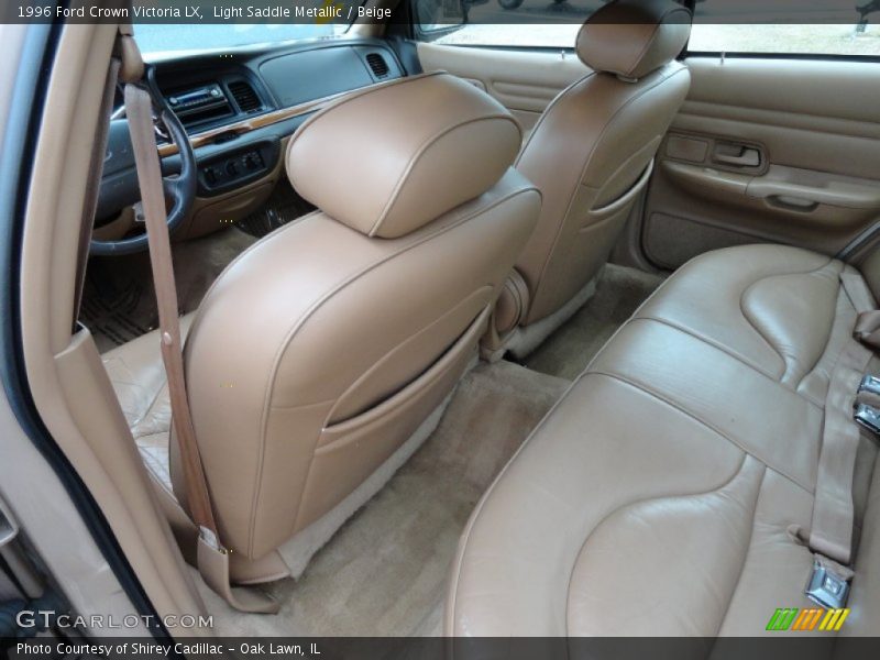 Rear Seat of 1996 Crown Victoria LX