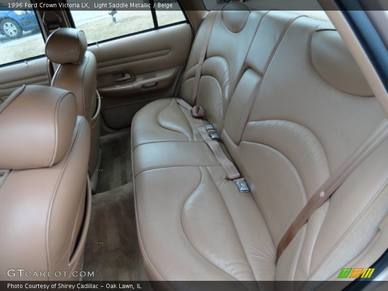 Rear Seat of 1996 Crown Victoria LX