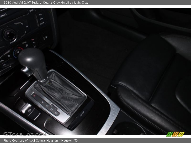 Quartz Gray Metallic / Light Gray 2010 Audi A4 2.0T Sedan