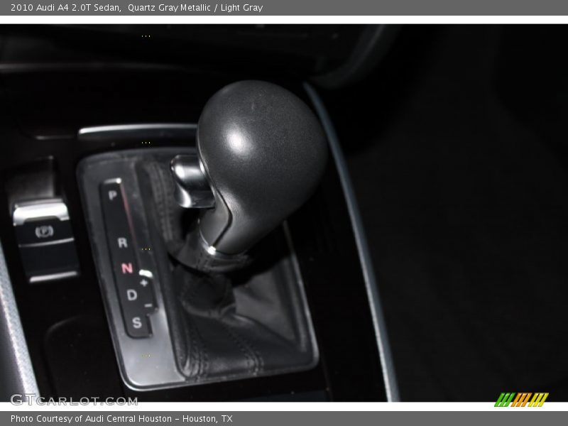 Quartz Gray Metallic / Light Gray 2010 Audi A4 2.0T Sedan