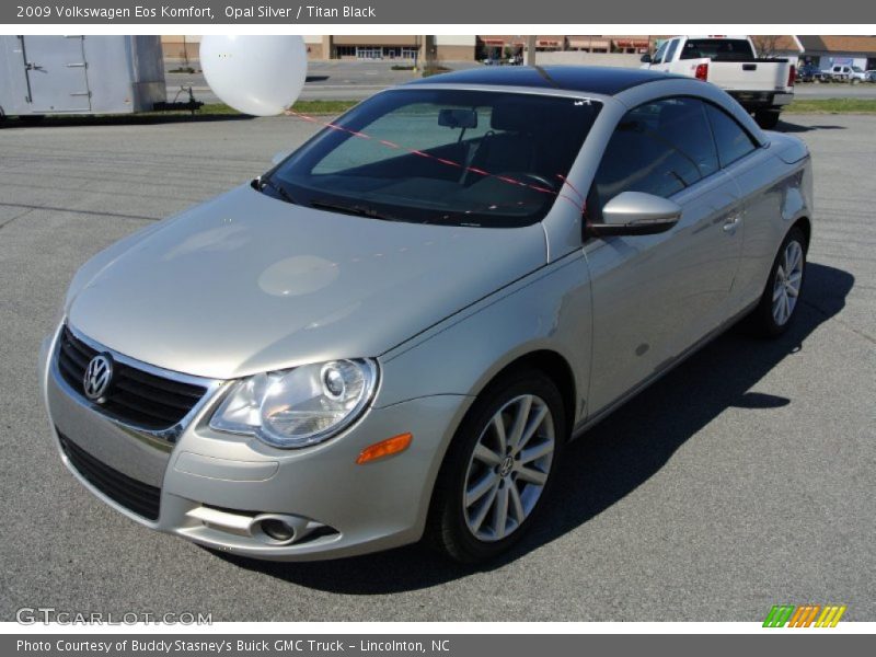 Opal Silver / Titan Black 2009 Volkswagen Eos Komfort