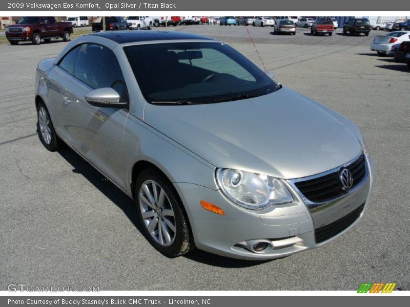 Opal Silver / Titan Black 2009 Volkswagen Eos Komfort