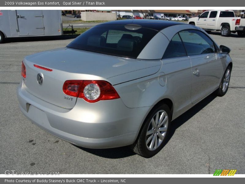 Opal Silver / Titan Black 2009 Volkswagen Eos Komfort