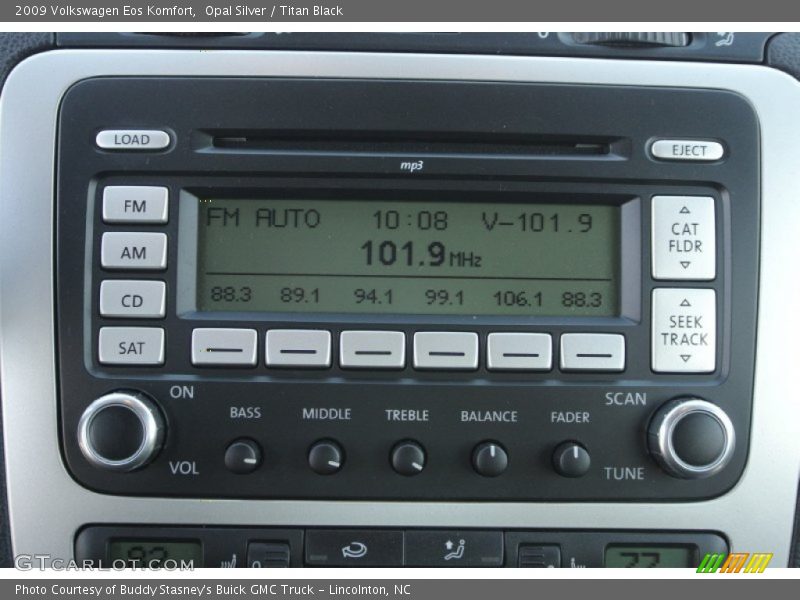 Opal Silver / Titan Black 2009 Volkswagen Eos Komfort