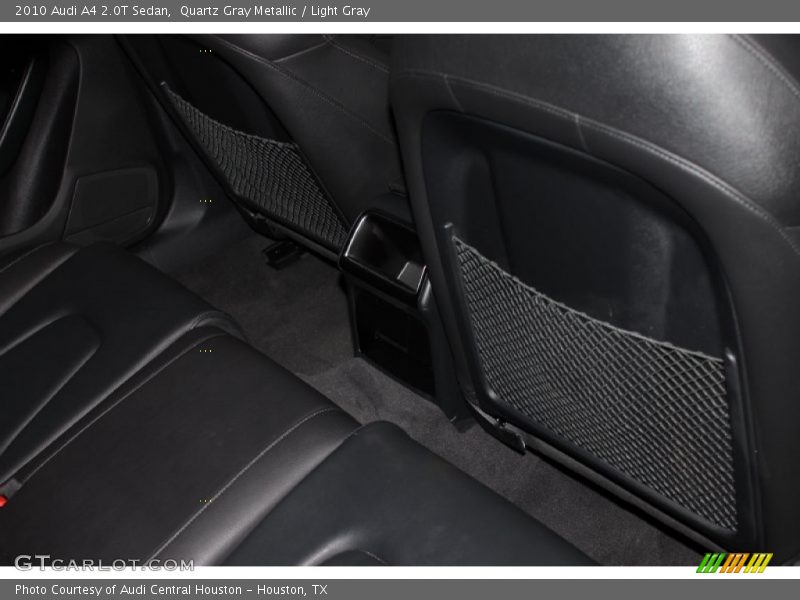 Quartz Gray Metallic / Light Gray 2010 Audi A4 2.0T Sedan