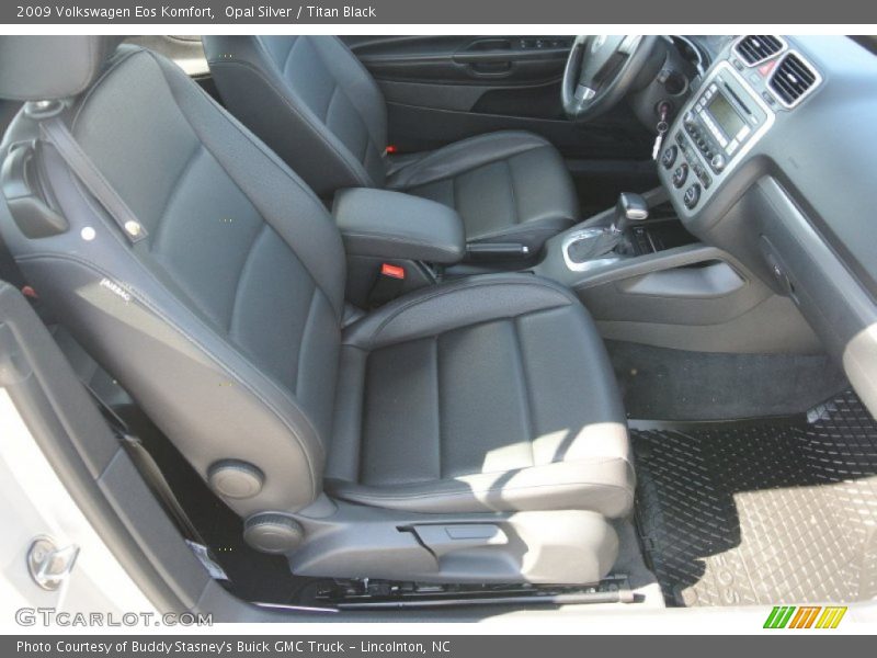 Opal Silver / Titan Black 2009 Volkswagen Eos Komfort
