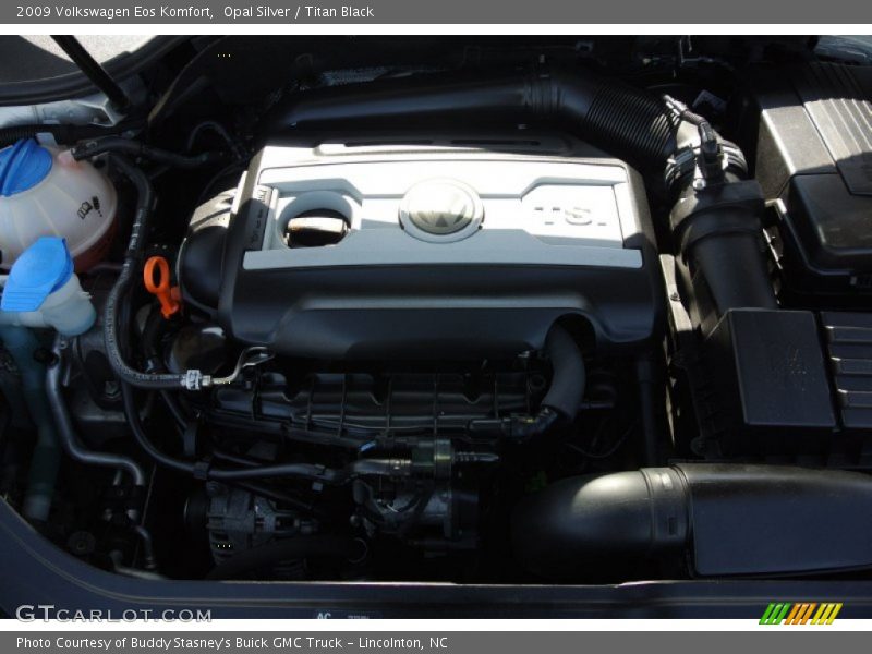 Opal Silver / Titan Black 2009 Volkswagen Eos Komfort