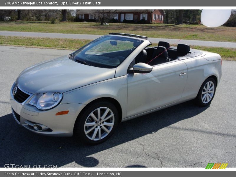 Opal Silver / Titan Black 2009 Volkswagen Eos Komfort