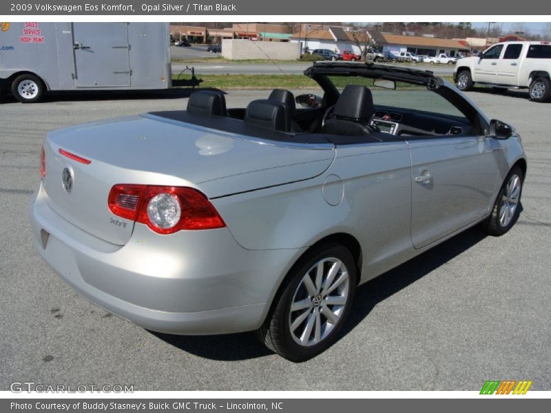 Opal Silver / Titan Black 2009 Volkswagen Eos Komfort