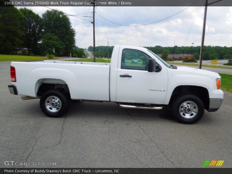  2009 Sierra 2500HD Work Truck Regular Cab Summit White