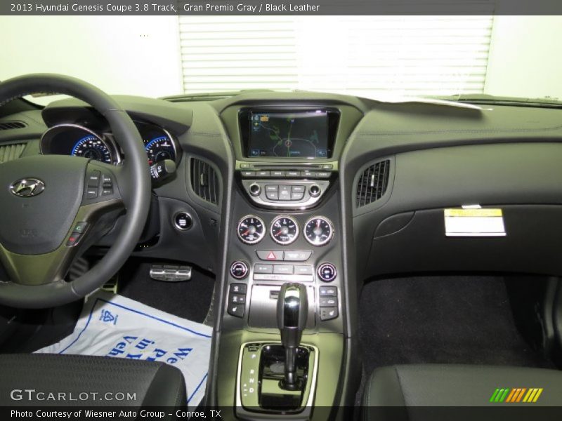 Gran Premio Gray / Black Leather 2013 Hyundai Genesis Coupe 3.8 Track