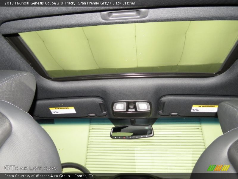 Gran Premio Gray / Black Leather 2013 Hyundai Genesis Coupe 3.8 Track