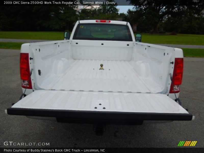 Summit White / Ebony 2009 GMC Sierra 2500HD Work Truck Regular Cab