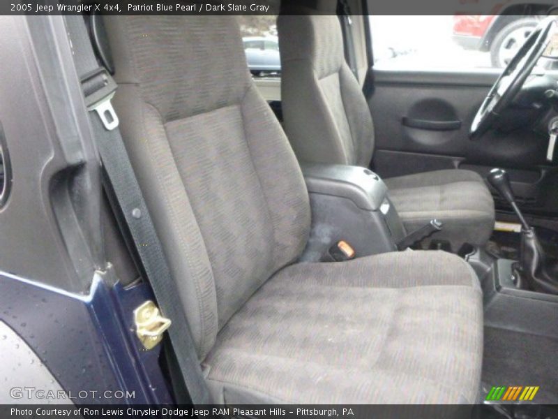 Patriot Blue Pearl / Dark Slate Gray 2005 Jeep Wrangler X 4x4