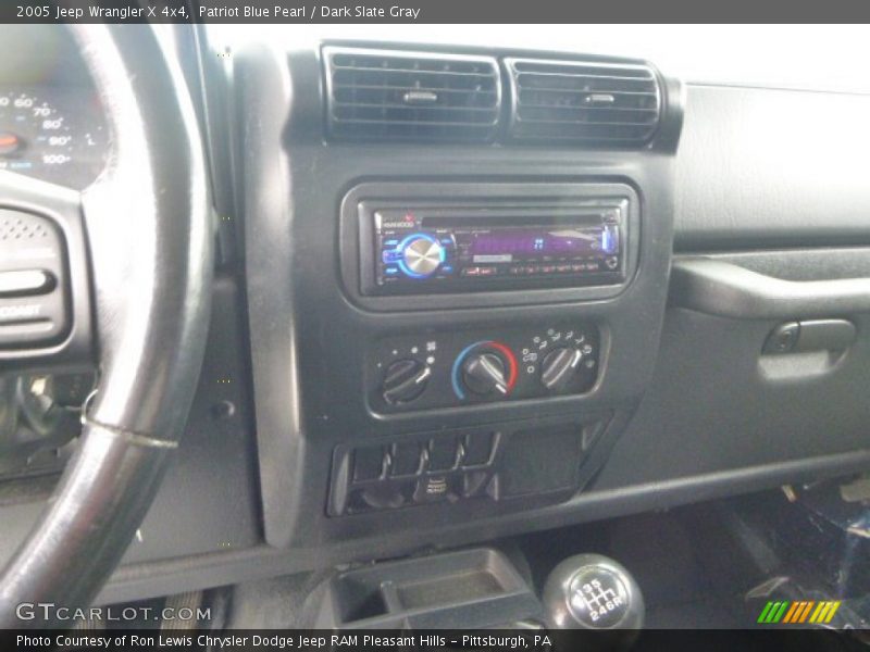 Patriot Blue Pearl / Dark Slate Gray 2005 Jeep Wrangler X 4x4