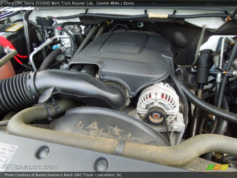 Summit White / Ebony 2009 GMC Sierra 2500HD Work Truck Regular Cab