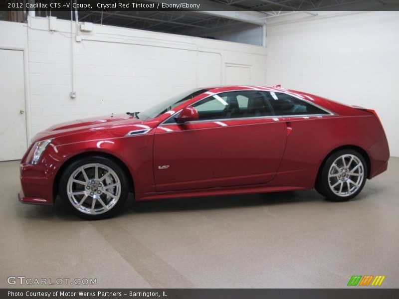  2012 CTS -V Coupe Crystal Red Tintcoat