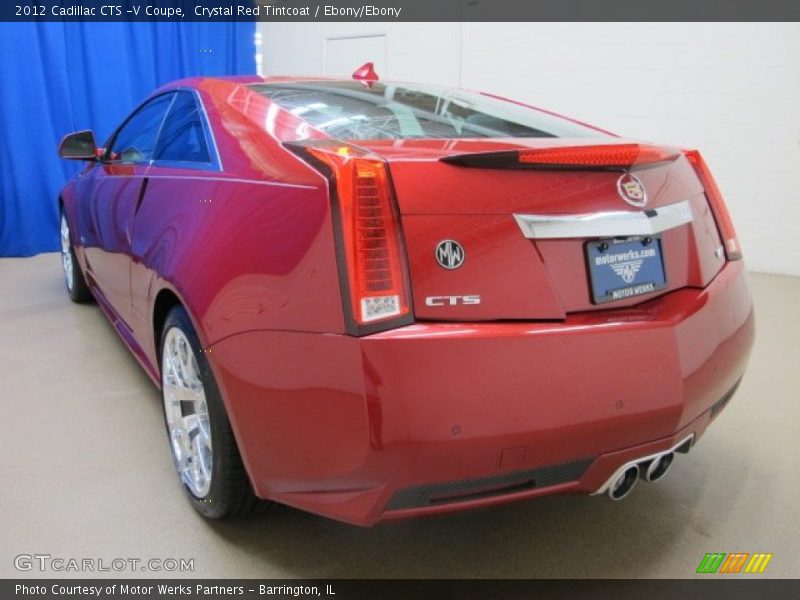 Crystal Red Tintcoat / Ebony/Ebony 2012 Cadillac CTS -V Coupe