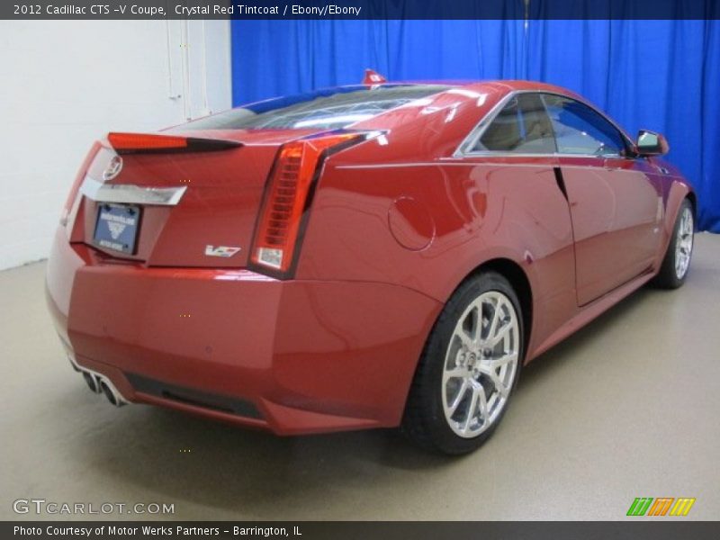 Crystal Red Tintcoat / Ebony/Ebony 2012 Cadillac CTS -V Coupe