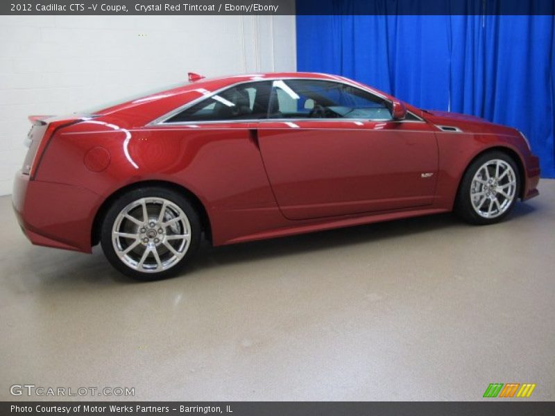 Crystal Red Tintcoat / Ebony/Ebony 2012 Cadillac CTS -V Coupe