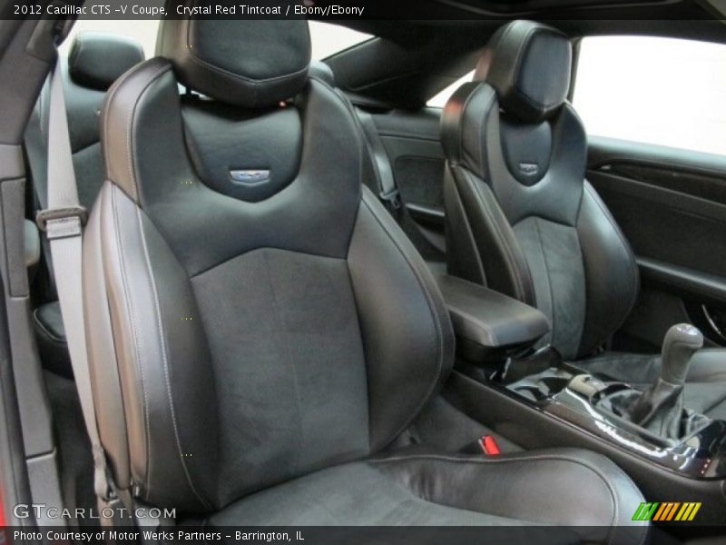Front Seat of 2012 CTS -V Coupe