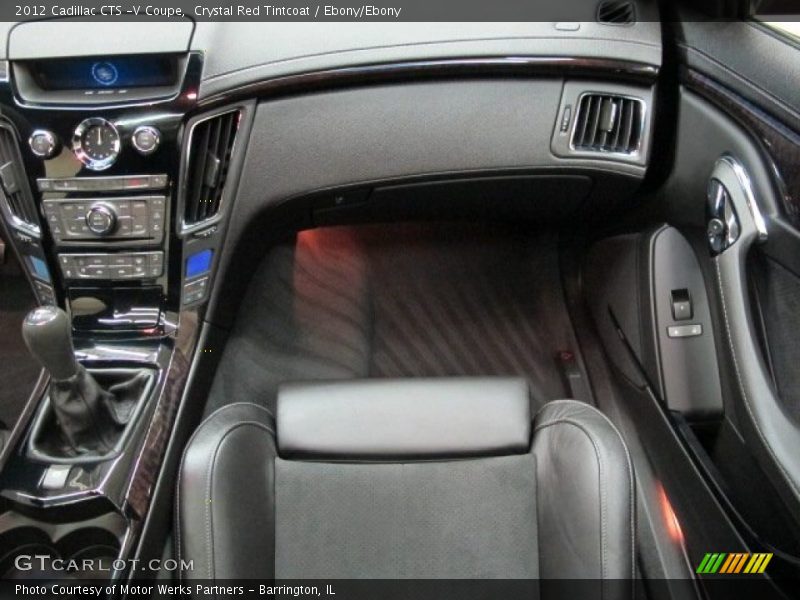 Crystal Red Tintcoat / Ebony/Ebony 2012 Cadillac CTS -V Coupe