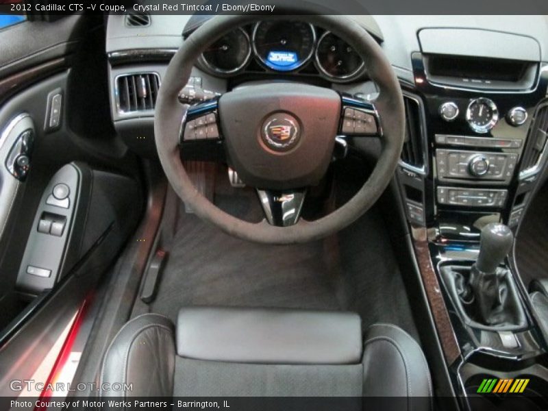Dashboard of 2012 CTS -V Coupe