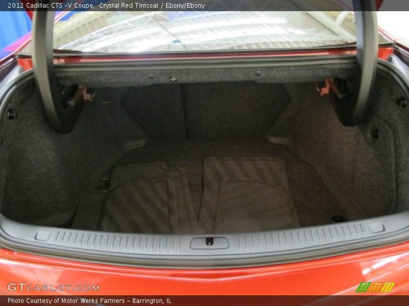  2012 CTS -V Coupe Trunk