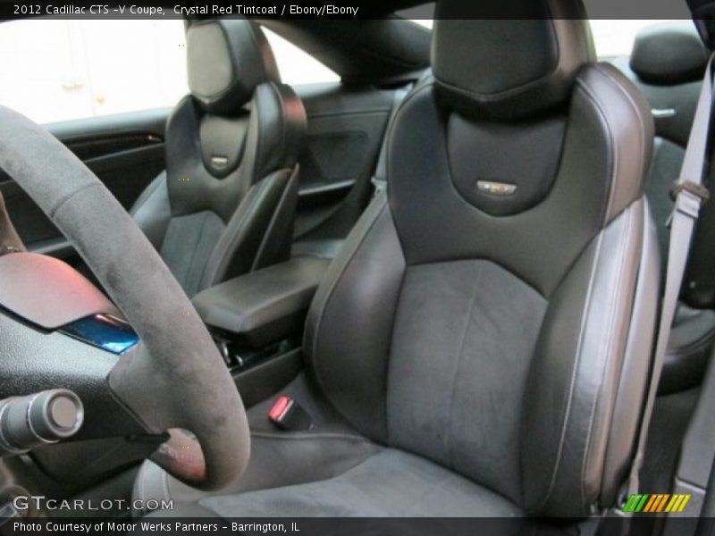 Front Seat of 2012 CTS -V Coupe