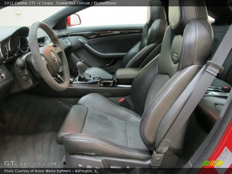  2012 CTS -V Coupe Ebony/Ebony Interior