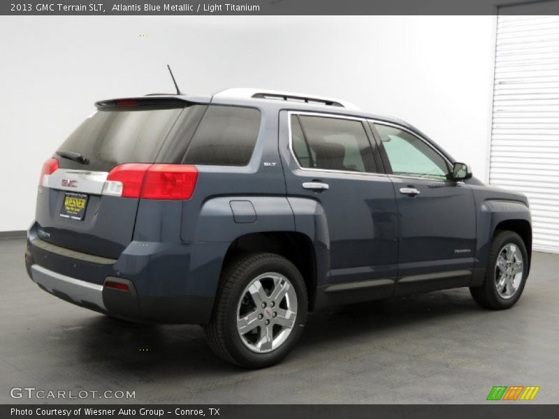 Atlantis Blue Metallic / Light Titanium 2013 GMC Terrain SLT