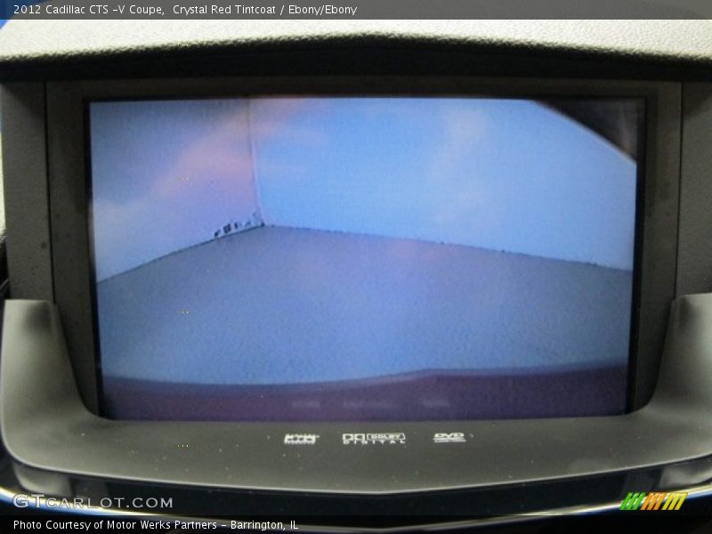 Crystal Red Tintcoat / Ebony/Ebony 2012 Cadillac CTS -V Coupe