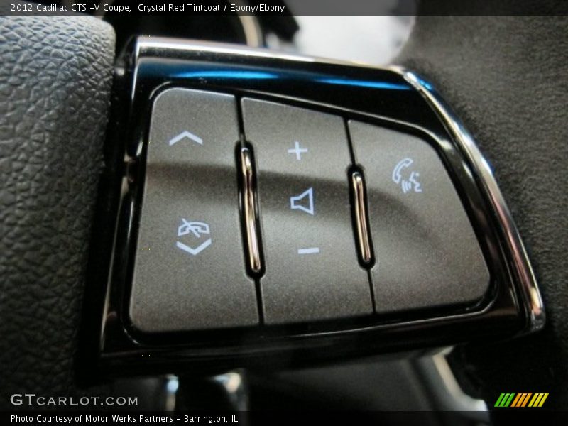 Controls of 2012 CTS -V Coupe