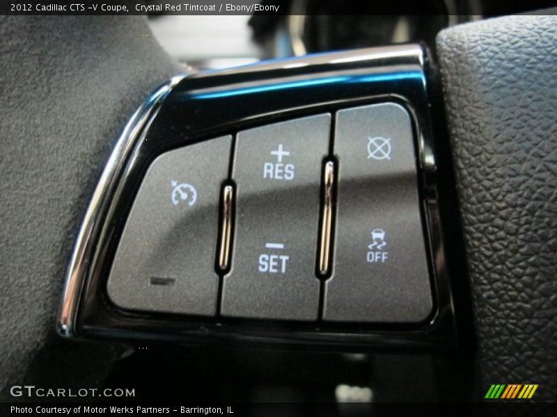 Controls of 2012 CTS -V Coupe