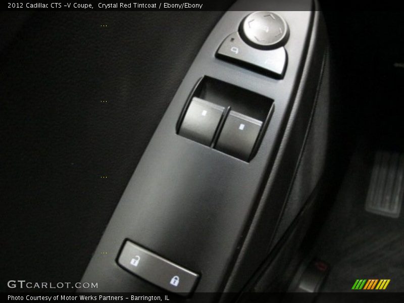 Controls of 2012 CTS -V Coupe