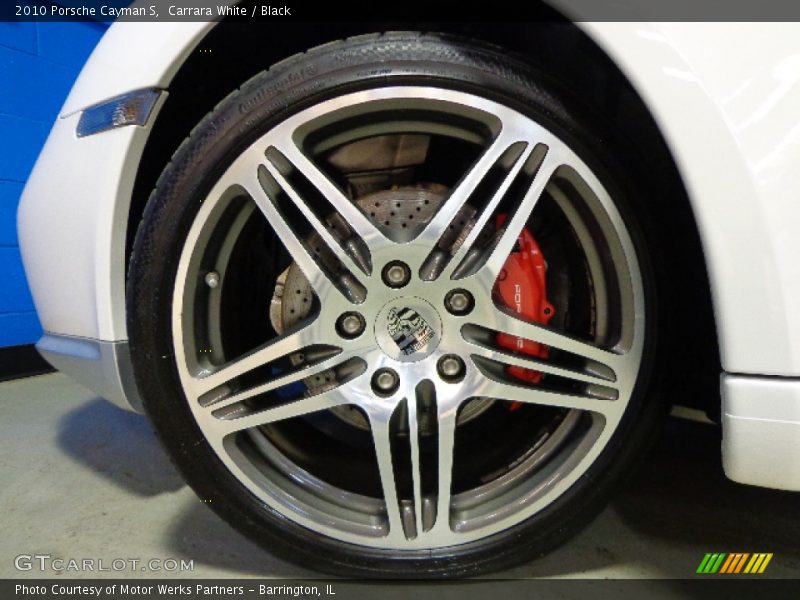 Carrara White / Black 2010 Porsche Cayman S