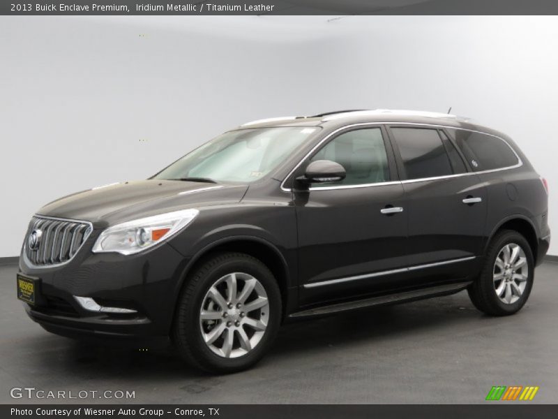 Iridium Metallic / Titanium Leather 2013 Buick Enclave Premium