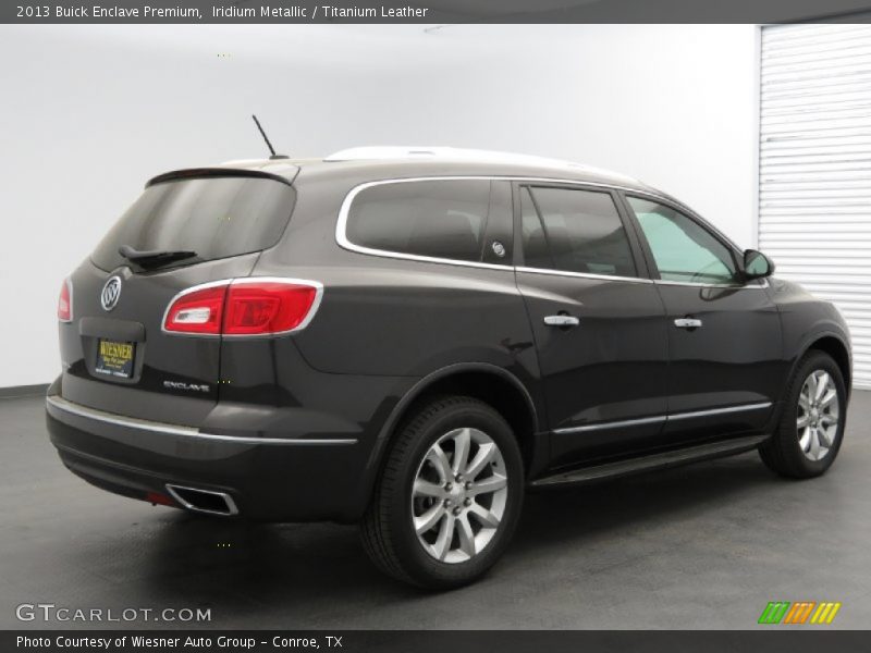 Iridium Metallic / Titanium Leather 2013 Buick Enclave Premium