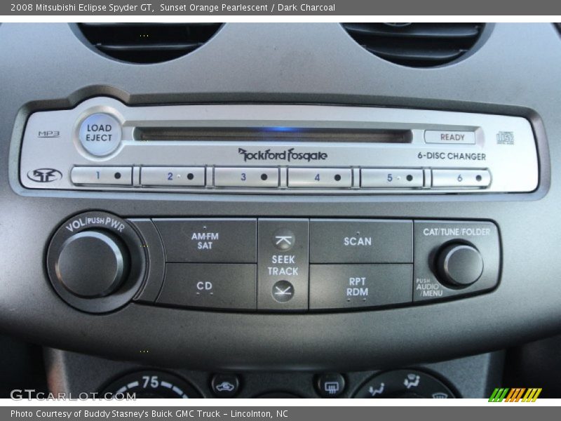 Audio System of 2008 Eclipse Spyder GT