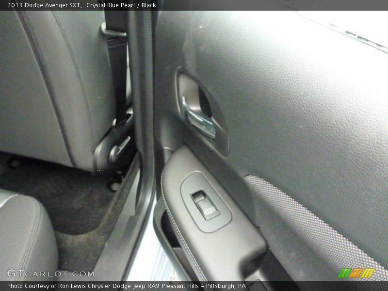 Crystal Blue Pearl / Black 2013 Dodge Avenger SXT