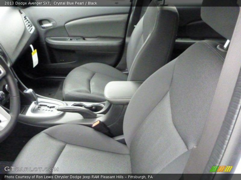 Crystal Blue Pearl / Black 2013 Dodge Avenger SXT