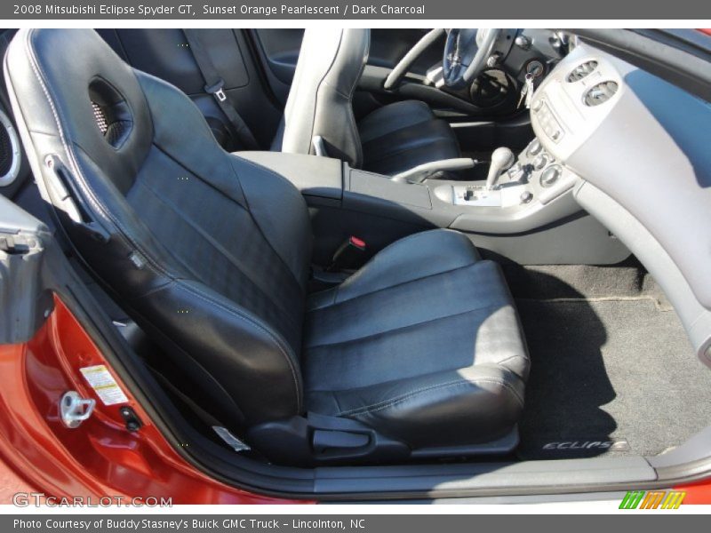 Sunset Orange Pearlescent / Dark Charcoal 2008 Mitsubishi Eclipse Spyder GT