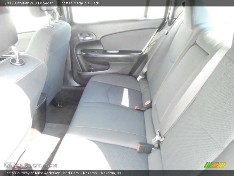 Tungsten Metallic / Black 2012 Chrysler 200 LX Sedan